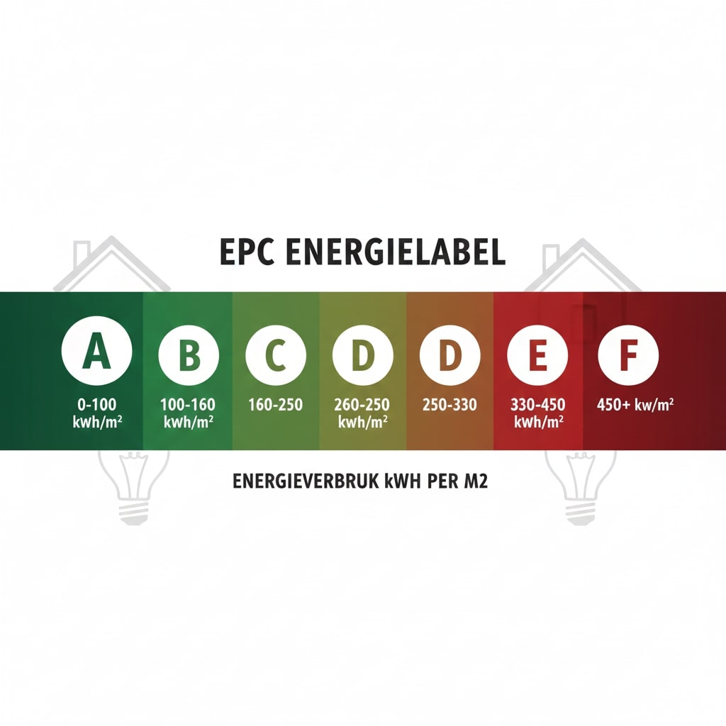 EPC-label uitgelegd: wat betekent A, B, C, D, E, F en hoe verbeter je het?