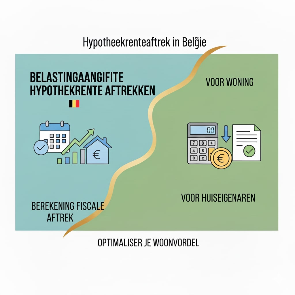 Hoe werkt hypotheekrenteaftrek in België alles wat je moet weten