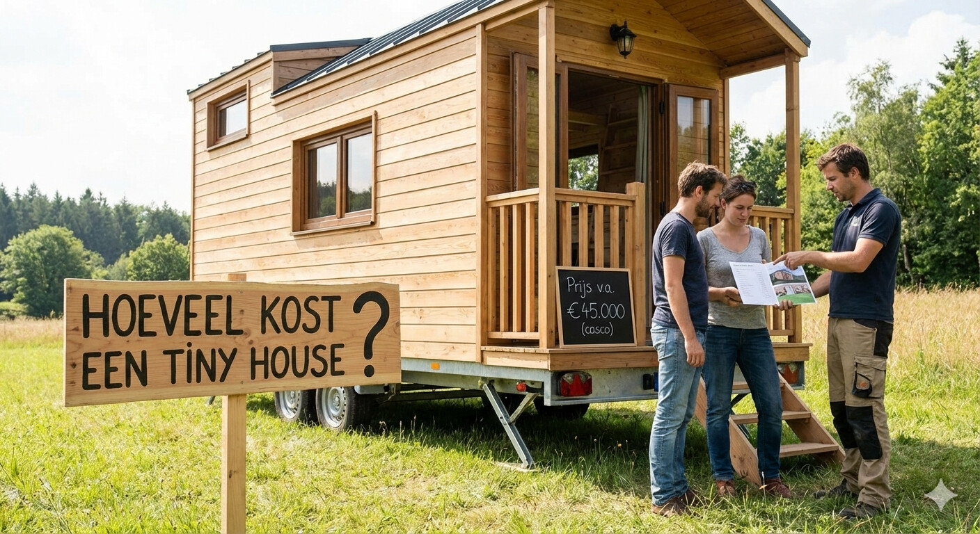 Hoeveel Kost Een Tiny House in België 2026 – Prijzen, Opties & Tips